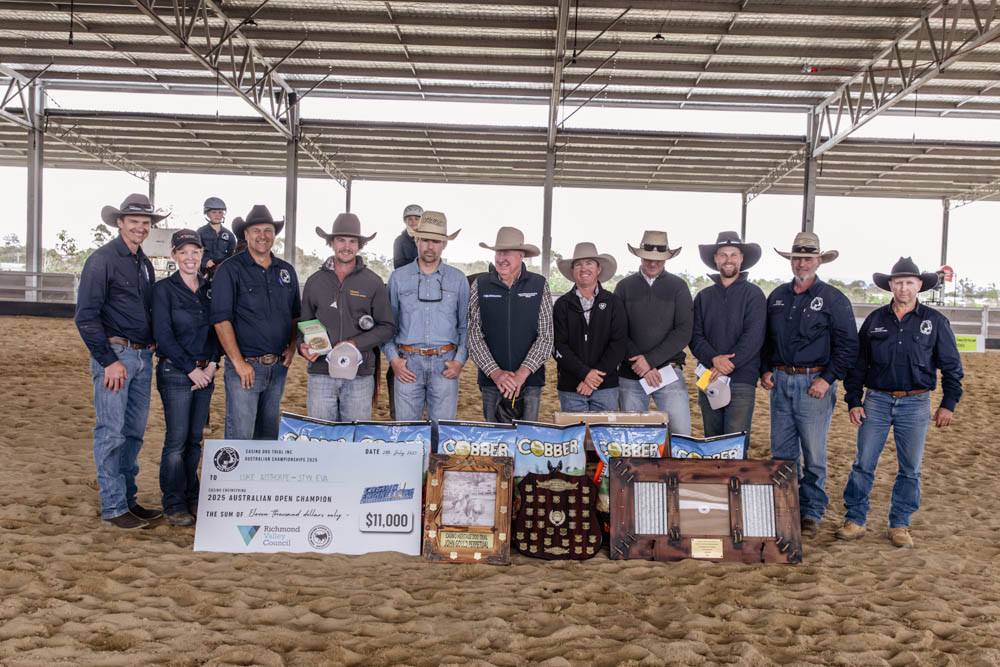 Australian Championships Open Placegetters